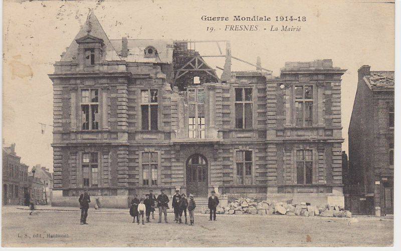 Fichier:Fresnes-CPA-Mairie 1914-1918.jpg