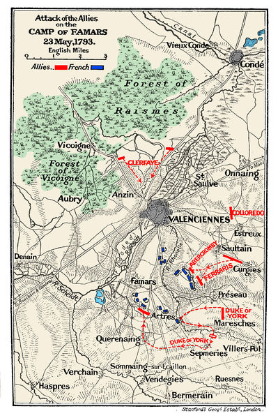 Fichier:399px-Map of the Battle of Famars.jpg