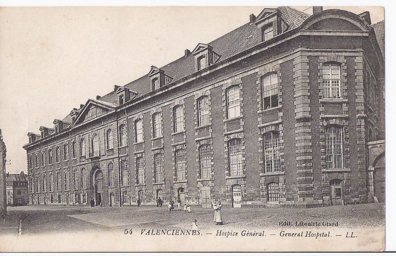 Fichier:Valenciennes-Hospice general-1950.jpg