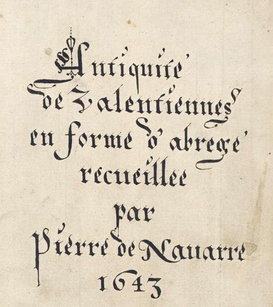 Fichier:Antiquité Valentiennes-Pierre Navarre-1643.png