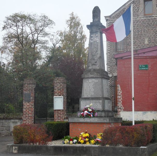 Fichier:Haveluy monument aux morts.jpg