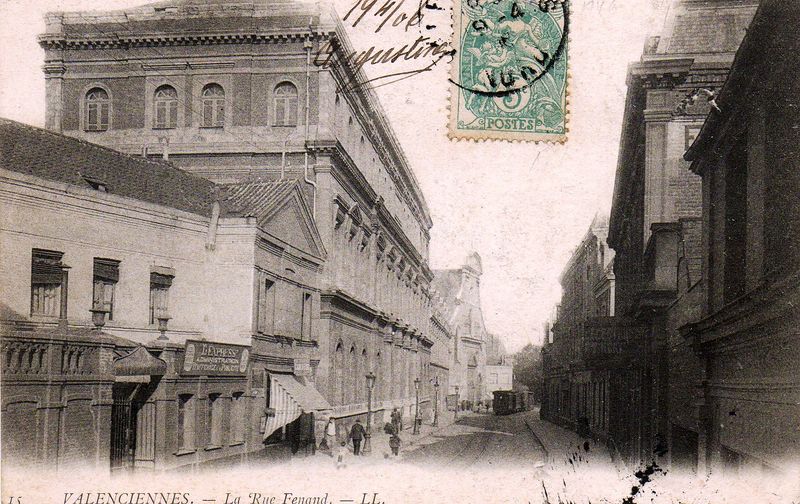Fichier:Valenciennes-Rue Ferrand-CPA.jpg