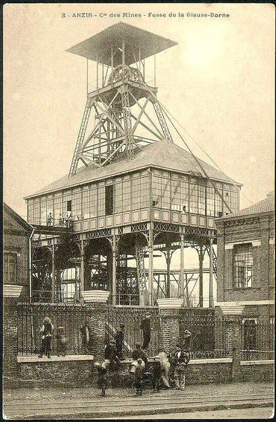Anzin-Fosse Bleuse-Borne 1920.jpg