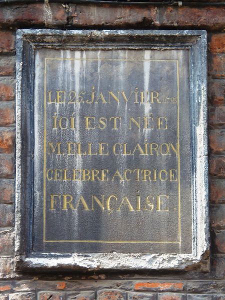 Fichier:Conde-Plaque Clairon.jpg
