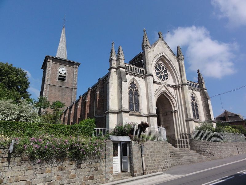 Fichier:Vendegies-sur-Écaillon-Eglise Saint-Saulve.jpg